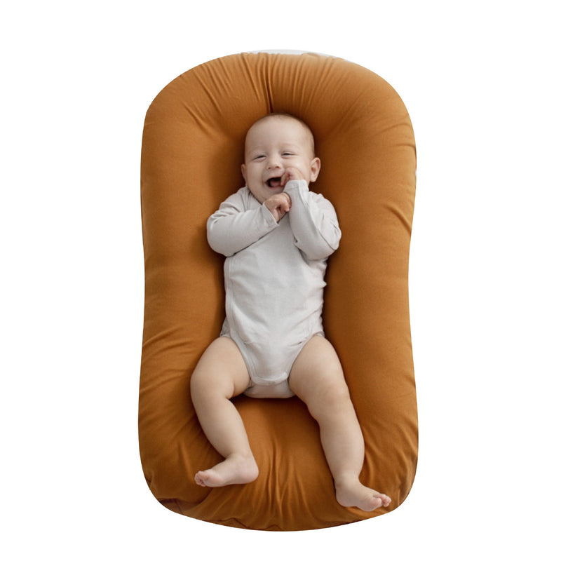 Baby Nest Bed Crib Newborn Baby Nest Cot Cribs Infant Portable Cotton Crib Travel Cradle Cushion - Panjeribakery