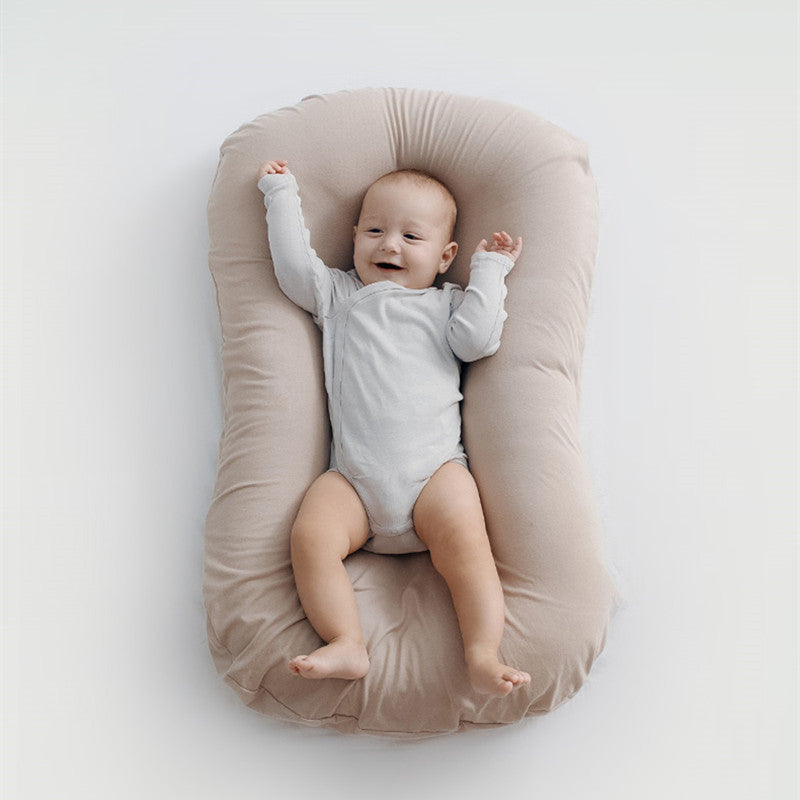 Baby Nest Bed Crib Newborn Baby Nest Cot Cribs Infant Portable Cotton –  Panjeribakery