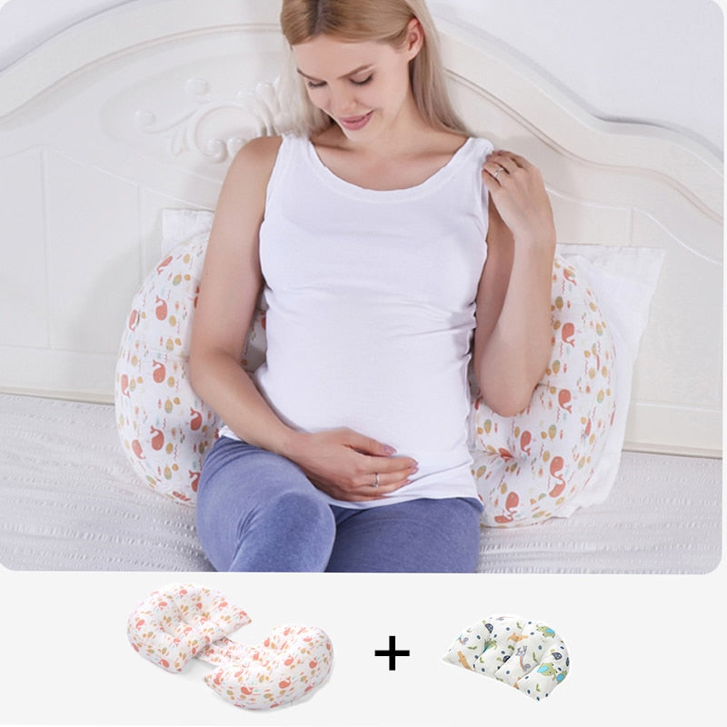 Cotton Waist Maternity Pillow For Pregnant Women - Panjeribakery