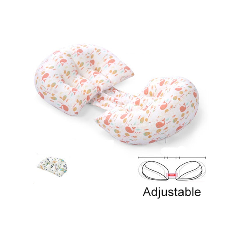 Cotton Waist Maternity Pillow For Pregnant Women - Panjeribakery