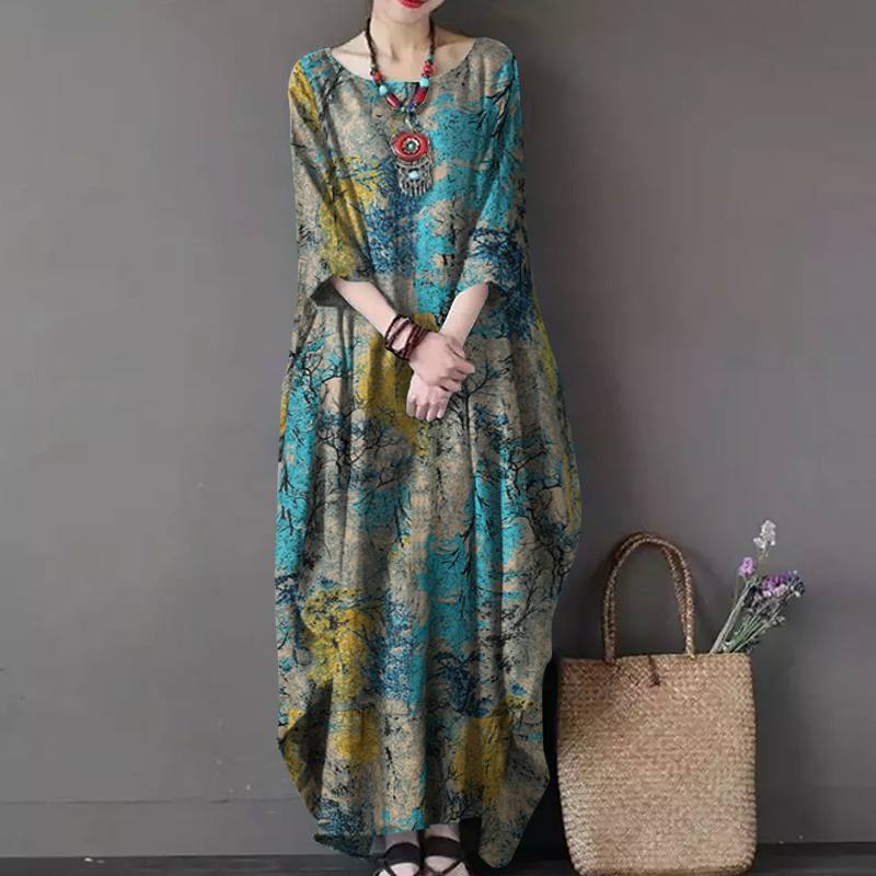 Vintage Women Sundress - Panjeribakery
