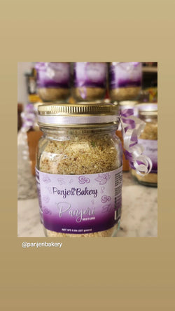 Panjeri Mixture half pound regular in Glass Mason Jar - Panjeribakery