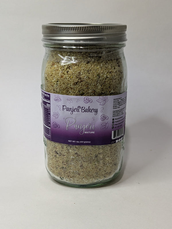 Jar of Panjeri Mixture Regular in Glass Jar - Panjeribakery