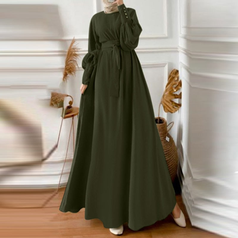 Muslim Abaya Maxi Long Dress - Panjeribakery