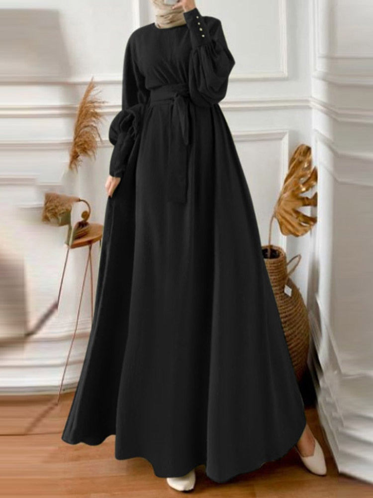 Muslim Abaya Maxi Long Dress - Panjeribakery