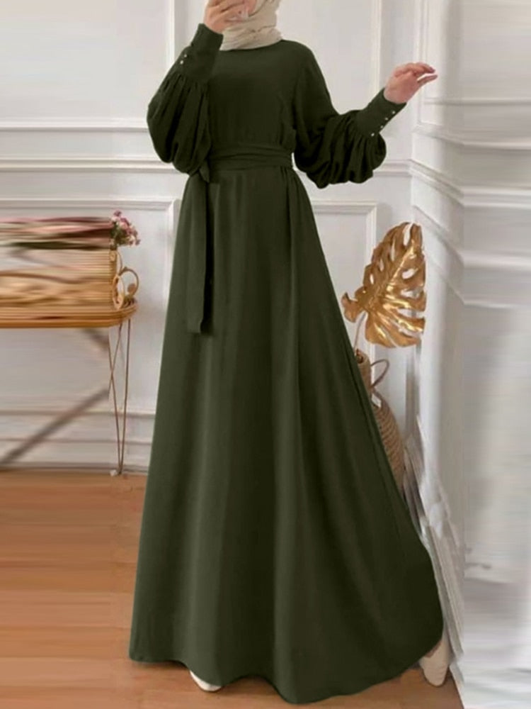 Muslim Abaya Maxi Long Dress - Panjeribakery