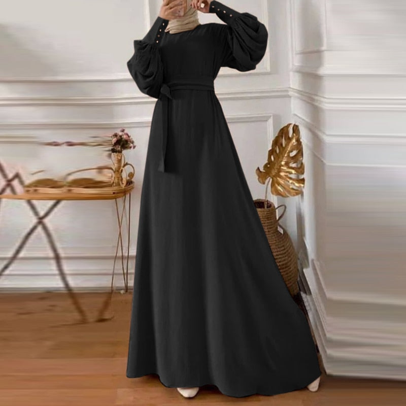 Muslim Abaya Maxi Long Dress - Panjeribakery