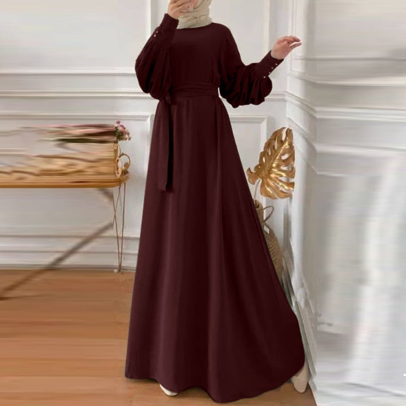Muslim Abaya Maxi Long Dress - Panjeribakery