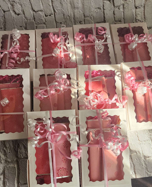 Panjeri Chocolate Bars Gift Boxes (10 boxes) Blue or Pink - Panjeribakery