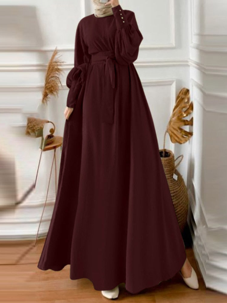 Muslim Abaya Maxi Long Dress - Panjeribakery